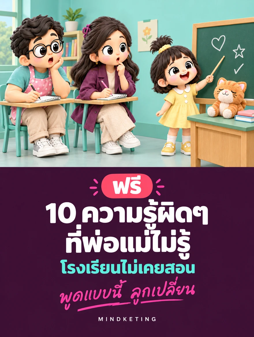 10 ความรู้ผิดๆ ที่พ่อแม่ไม่รู้ โรงเรียนไม่เคยสอน